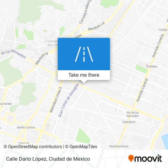 Calle Dario López map