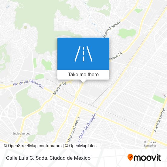 Calle Luis G. Sada map