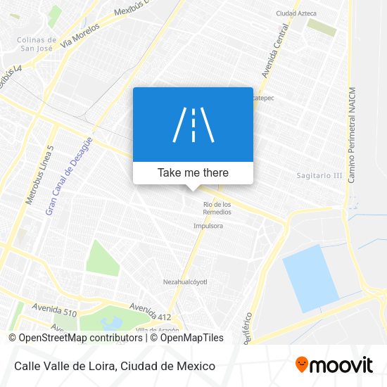 Calle Valle de Loira map