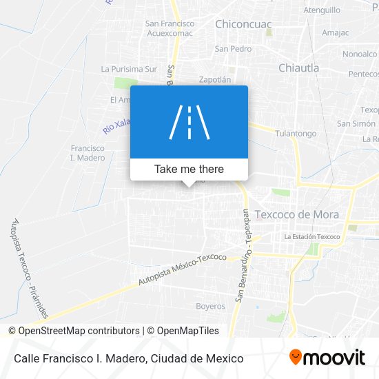 Calle Francisco I. Madero map