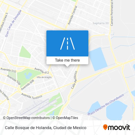Calle Bosque de Holanda map