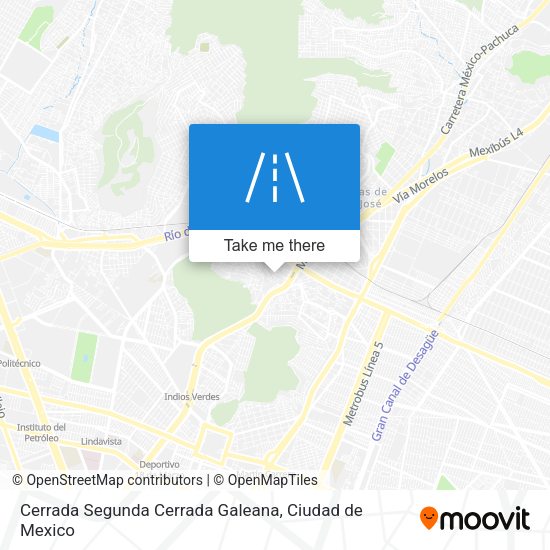 Cerrada Segunda Cerrada Galeana map