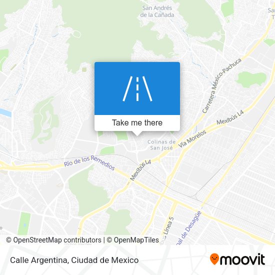 Mapa de Calle Argentina