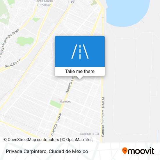 Mapa de Privada Carpintero