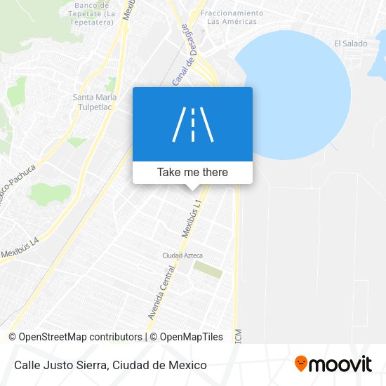 Calle Justo Sierra map