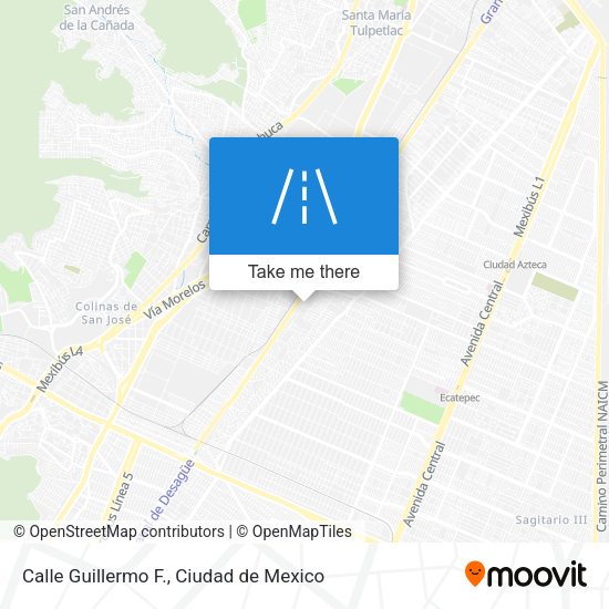 Calle Guillermo F. map