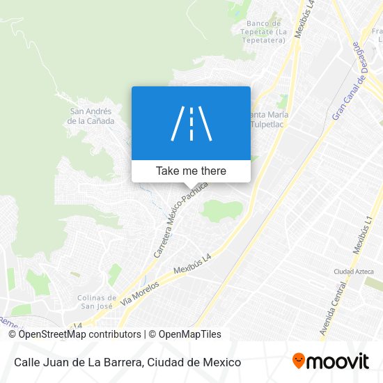 Calle Juan de La Barrera map