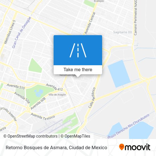 Retorno Bosques de Asmara map