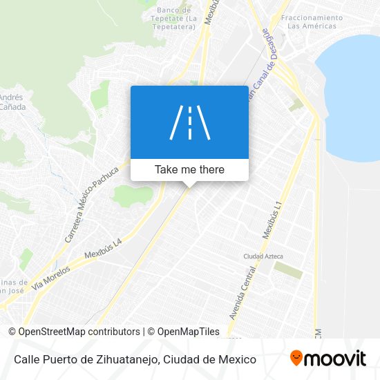 Calle Puerto de Zihuatanejo map
