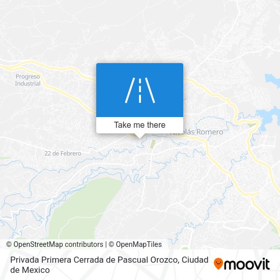Mapa de Privada Primera Cerrada de Pascual Orozco
