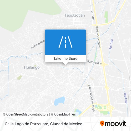 Calle Lago de Pátzcuaro map