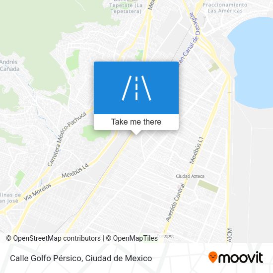 Calle Golfo Pérsico map