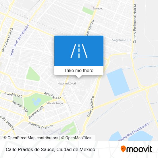 Calle Prados de Sauce map