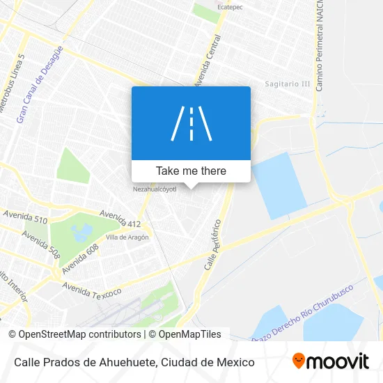 Calle Prados de Ahuehuete map