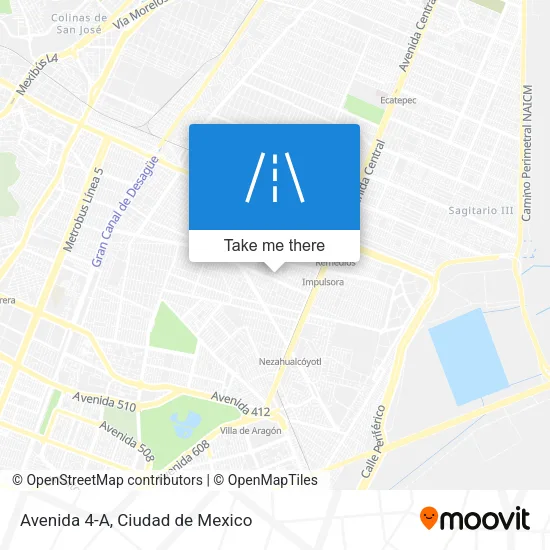 Mapa de Avenida 4-A