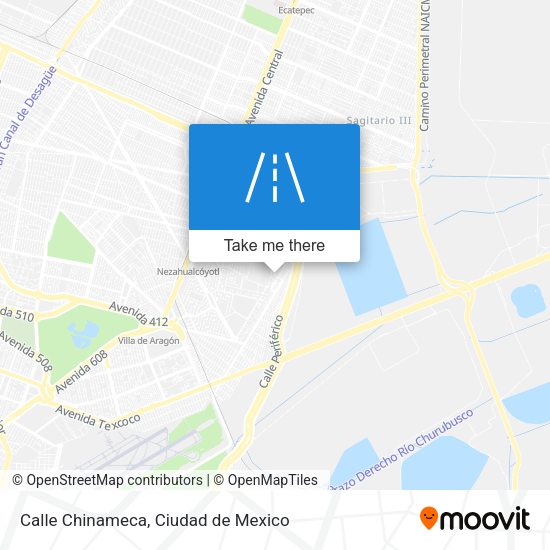 Calle Chinameca map