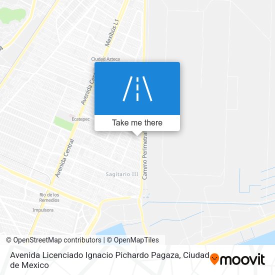 Avenida Licenciado Ignacio Pichardo Pagaza map