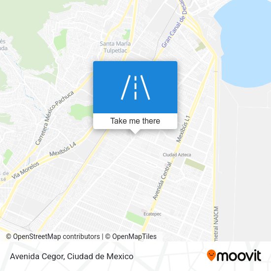 Avenida Cegor map