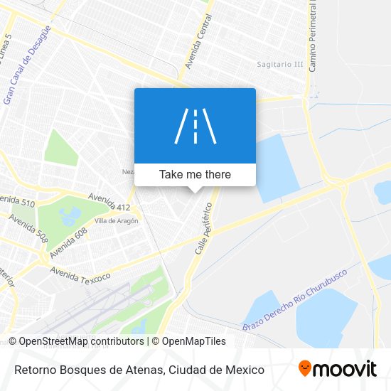 Retorno Bosques de Atenas map