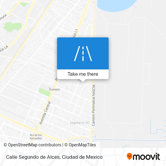 Calle Segundo de Alces map