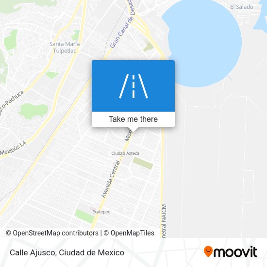 Mapa de Calle Ajusco