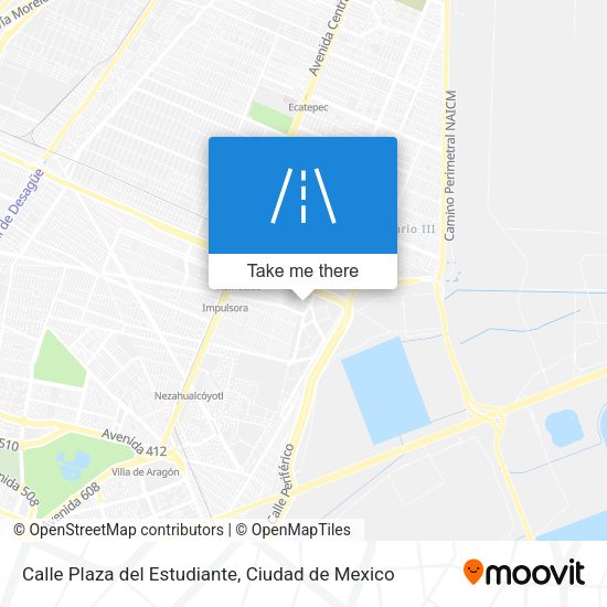 Calle Plaza del Estudiante map