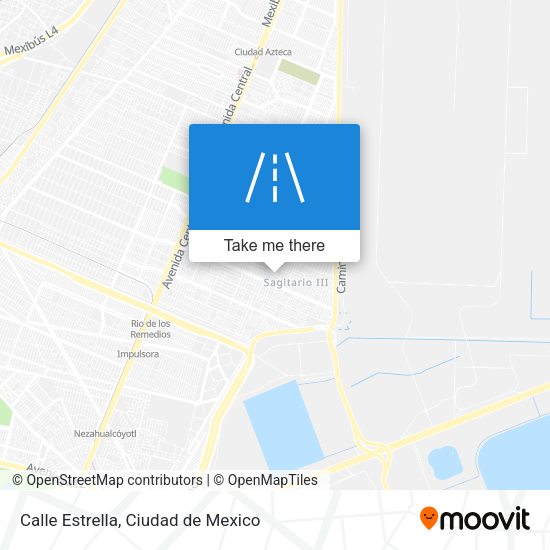 Calle Estrella map