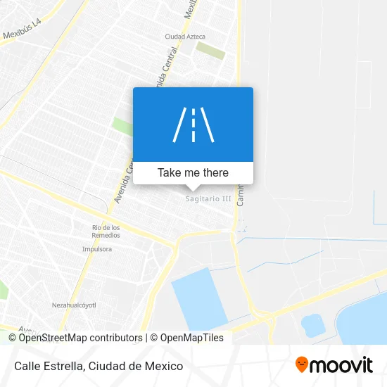 Mapa de Calle Estrella