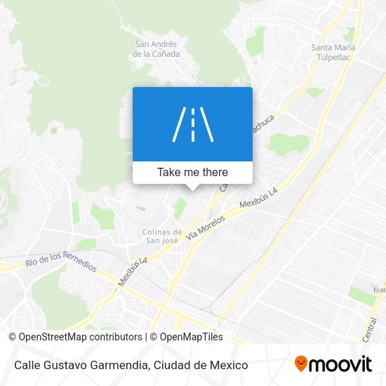 Calle Gustavo Garmendia map