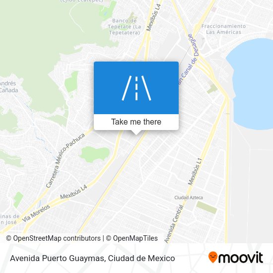 Mapa de Avenida Puerto Guaymas