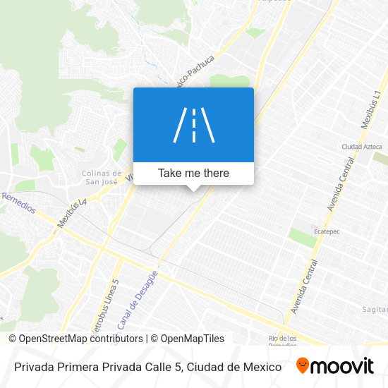 Privada Primera Privada Calle 5 map