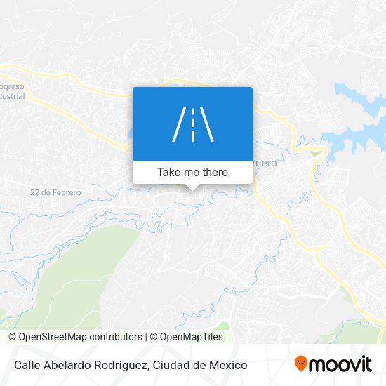 Mapa de Calle Abelardo Rodríguez