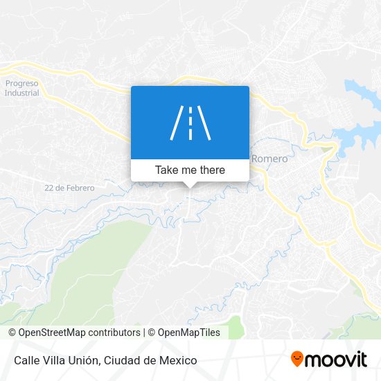 Calle Villa Unión map
