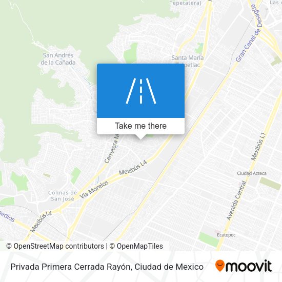 Privada Primera Cerrada Rayón map