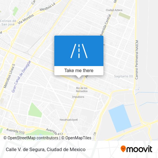 Calle V. de Segura map