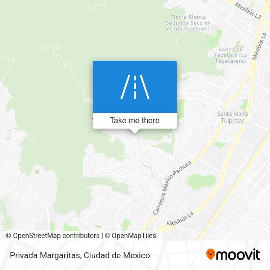 Mapa de Privada Margaritas