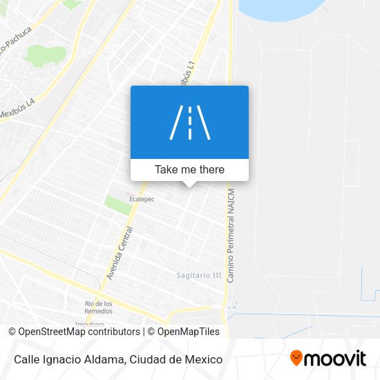 Mapa de Calle Ignacio Aldama