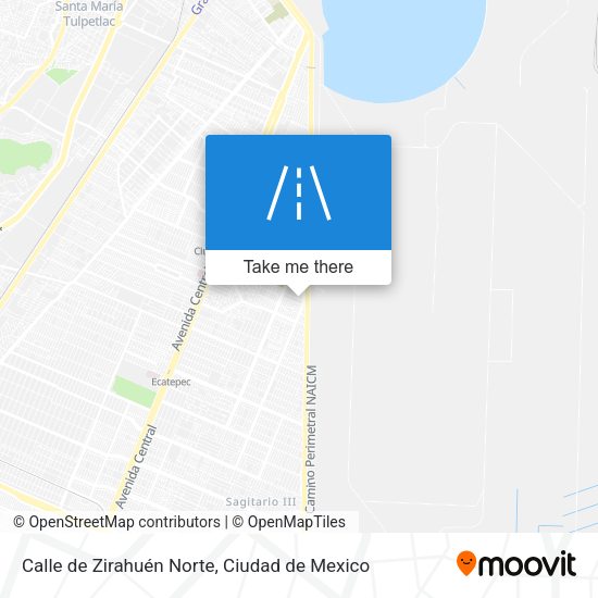 Calle de Zirahuén Norte map