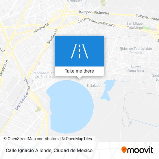 Mapa de Calle Ignacio Allende