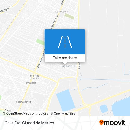 Mapa de Calle Día