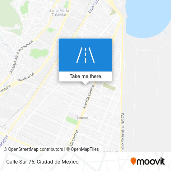 Calle Sur 76 map