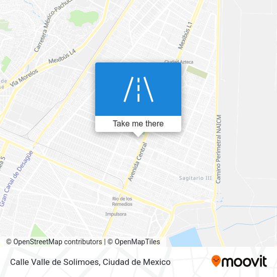 Calle Valle de Solimoes map