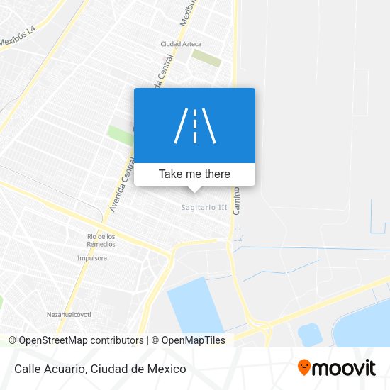 Calle Acuario map