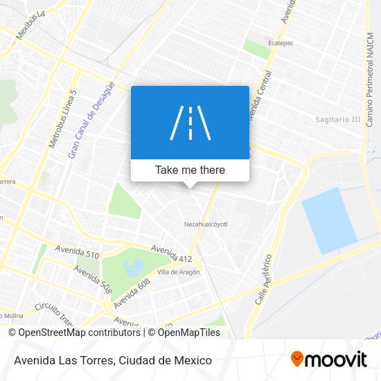 Avenida Las Torres map