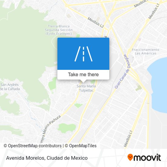 Avenida Morelos map