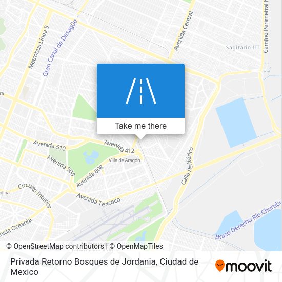 Privada Retorno Bosques de Jordania map