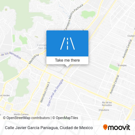 Calle Javier García Paniagua map