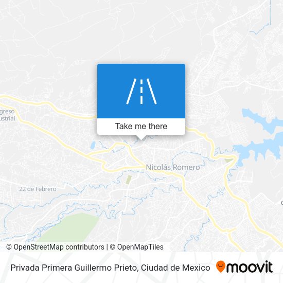 Privada Primera Guillermo Prieto map