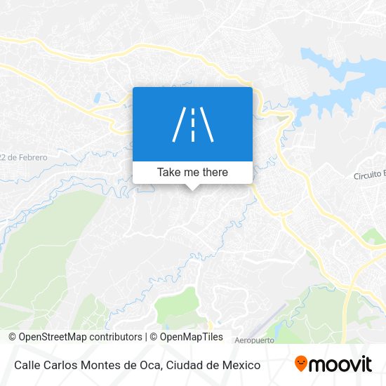Mapa de Calle Carlos Montes de Oca