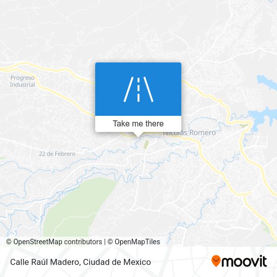 Mapa de Calle Raúl Madero